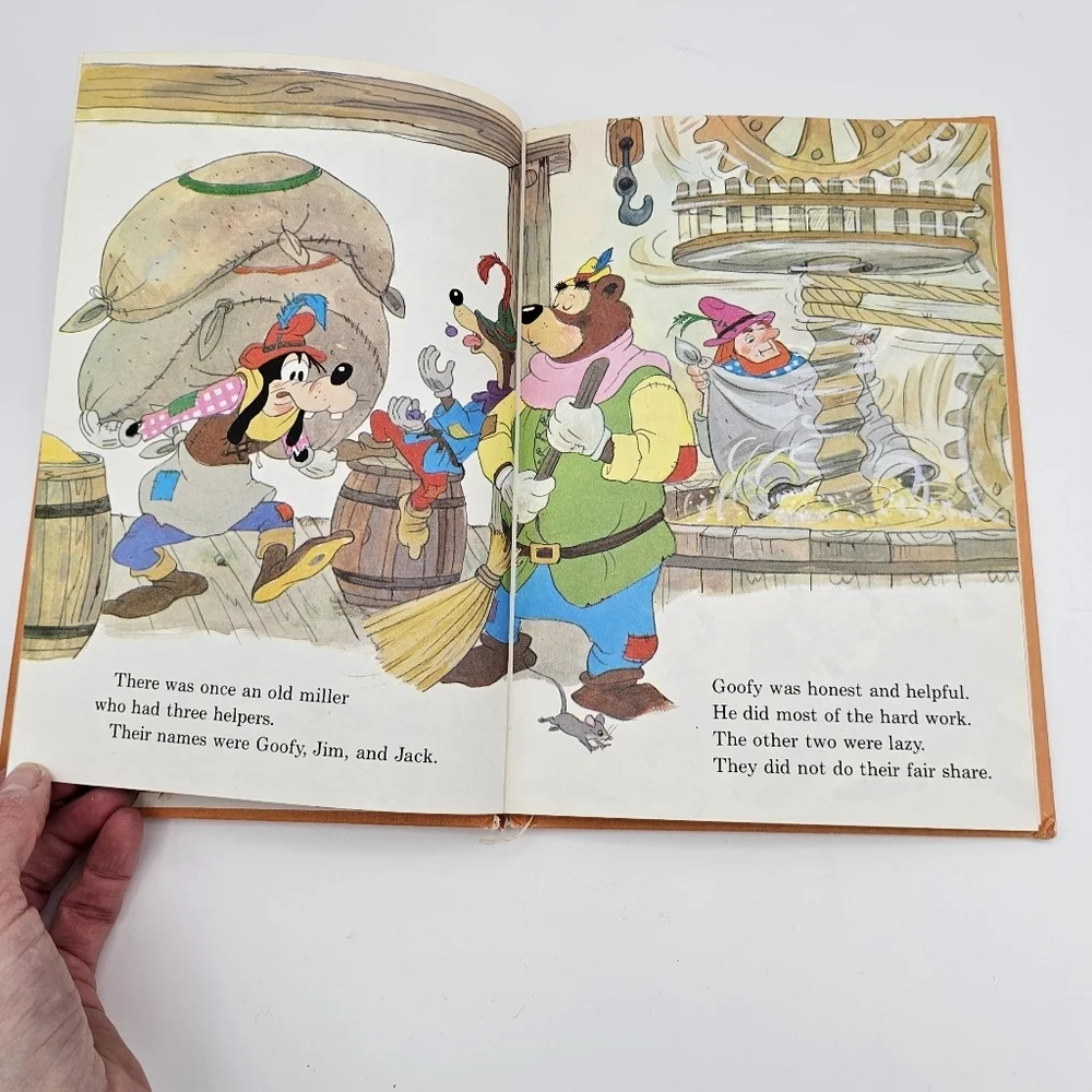 Walt Disney Goofy and the Miller Book 1978 HC 1st Ed - Picture 4 of 12